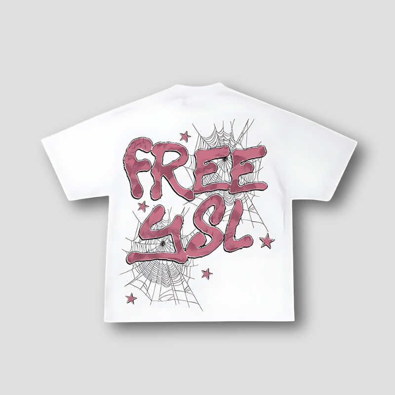 Young Thug Realistisch Portret Wit Grafisch T Shirt