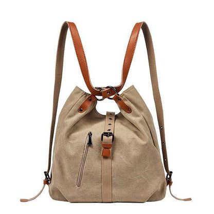 Canvas Tote Tas met Vakken