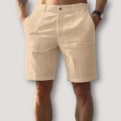 Zomer Strand Linnen Swim Shorts Mannen