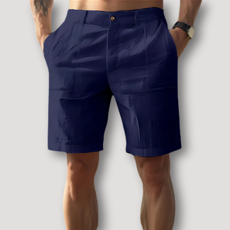 Zomer Strand Linnen Swim Shorts Mannen