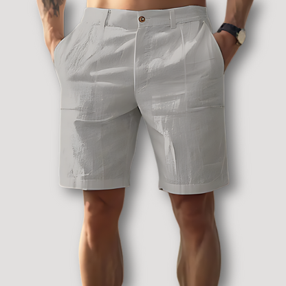 Zomer Strand Linnen Swim Shorts Mannen