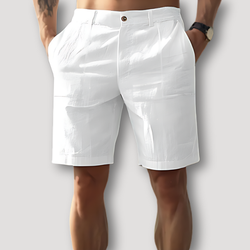 Zomer Strand Linnen Swim Shorts Mannen