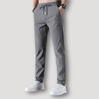 Zomer Tapered Fit Lange Golf Trousers Heren