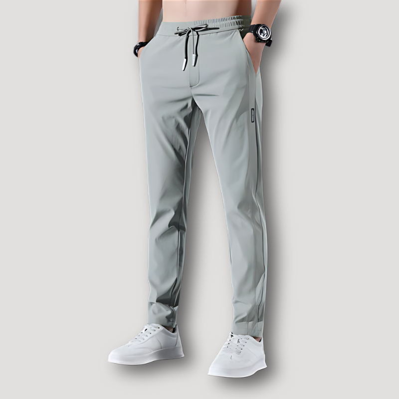 Zomer Tapered Fit Lange Golf Trousers Heren