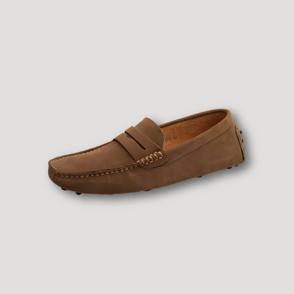 Mocassins Schoenen Suede Material Penny Loafer