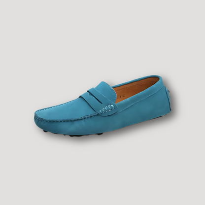 Mocassins Schoenen Suede Material Penny Loafer