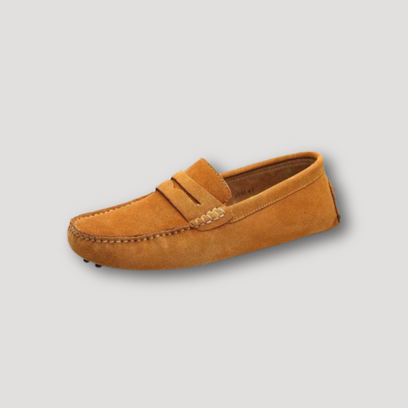 Mocassins Schoenen Suede Material Penny Loafer