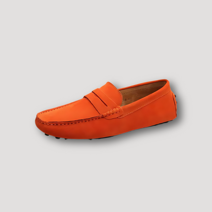 Mocassins Schoenen Suede Material Penny Loafer