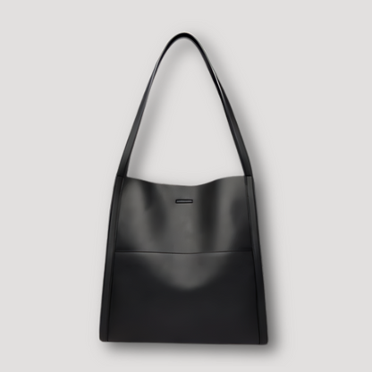 Minimalistisch Rechthoekig Structured Tote Bag Leather