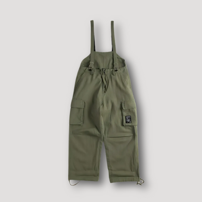 Workwear Utilitair Loose Baggy Wide Leg Cargo Overall