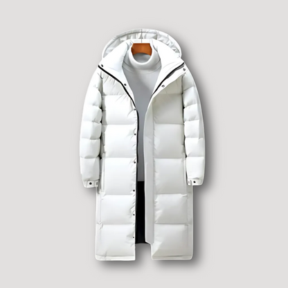 Lange Puffer Winter Parka Jas Voor Heren