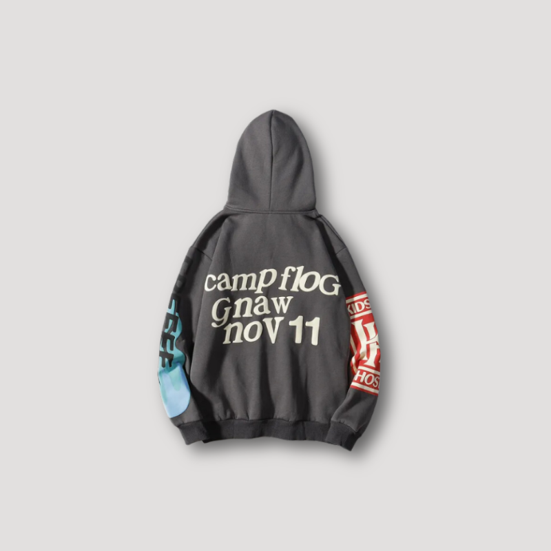 Lucky Me I See Ghosts Grafisch Y2k Hoodie