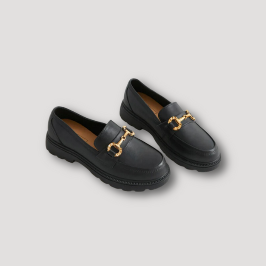 Dikke Zool Schoenen Platform Loafer Dames