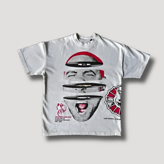 Mac Miller Portret Grafisch Bedrukt Shirt