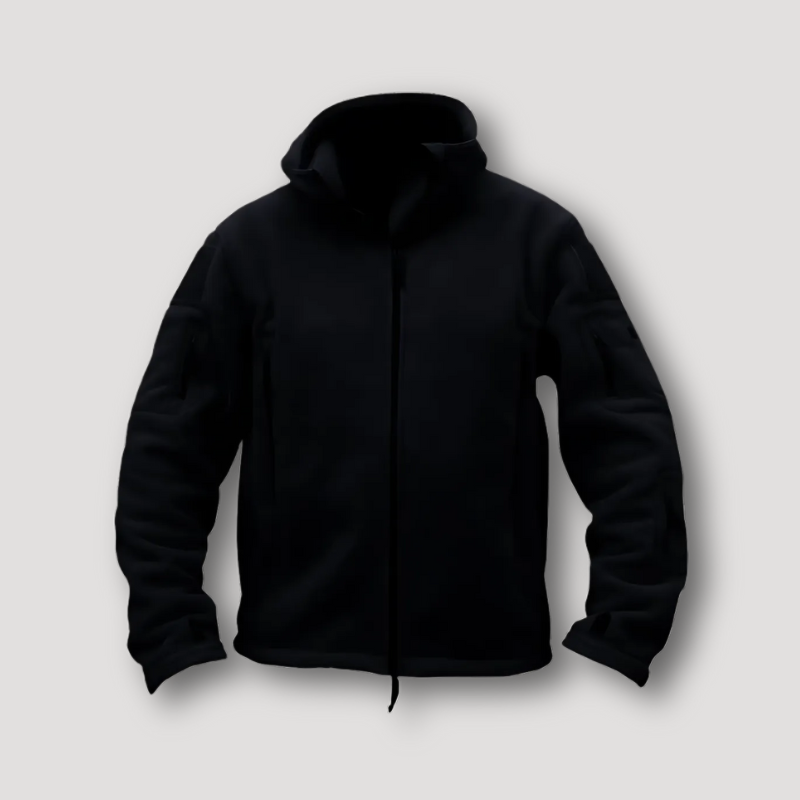 Tactische Ritssluiting Winter Fleece Jas Mannen