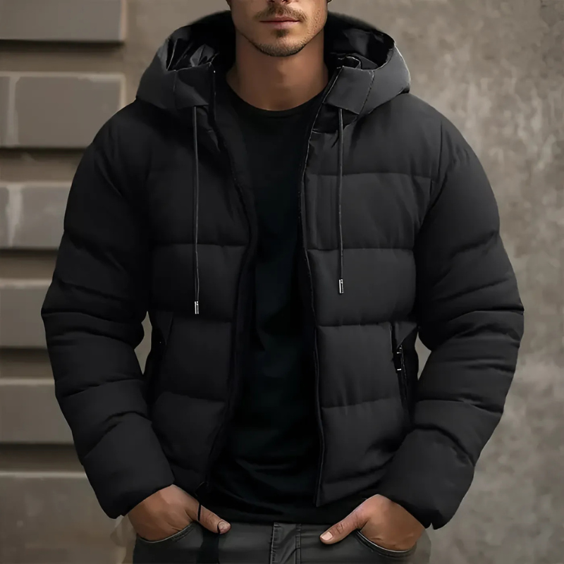 Hooded Puffer Winter Outerwear Jas Voor Mannen