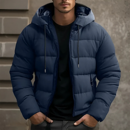 Hooded Puffer Winter Outerwear Jas Voor Mannen