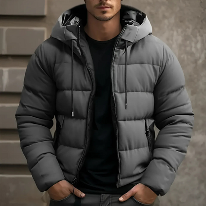 Hooded Puffer Winter Outerwear Jas Voor Mannen