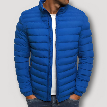 Zip Up Lichtgewicht Mannen Puffer Jas