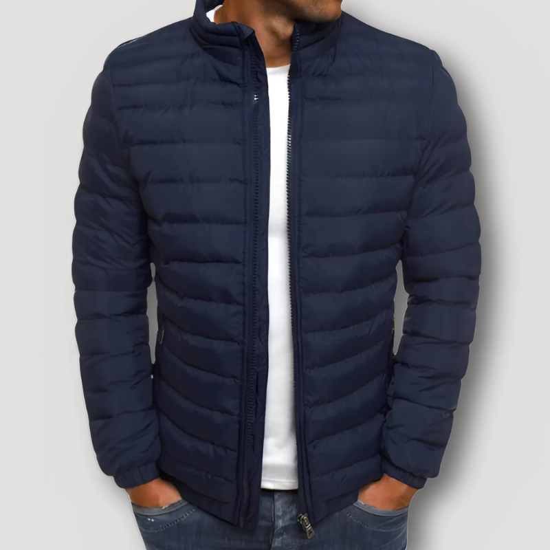 Zip Up Lichtgewicht Mannen Puffer Jas