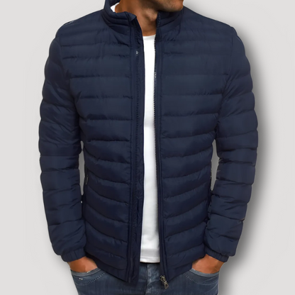 Zip Up Lichtgewicht Mannen Puffer Jas