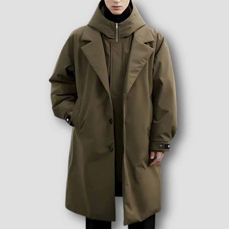 Capuchon Lichtgewicht Oversized Trench Coat