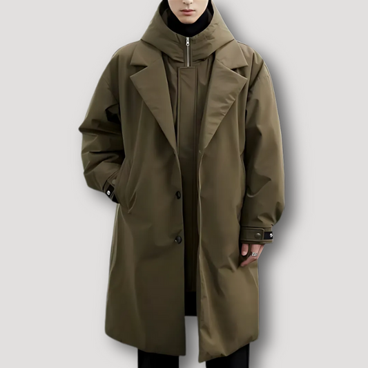 Capuchon Lichtgewicht Oversized Trench Coat