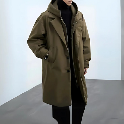 Capuchon Lichtgewicht Oversized Trench Coat