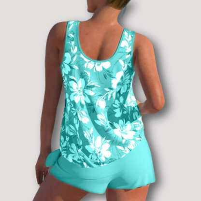 Bloemen Patroon Los Fit Matching Tankini Set