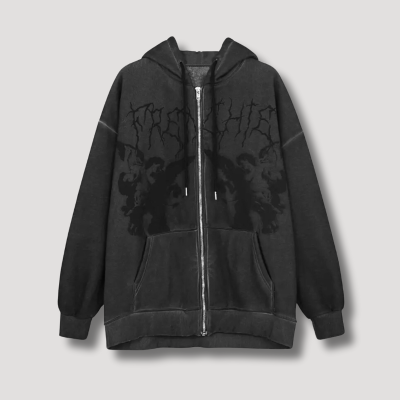 Y2k Arcangel Vintage Zipper Hoodie - Streetwear voor mannen en vrouwen