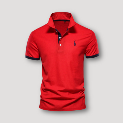 Klassiek Sporty Half Button Up Polo Shirt Heren