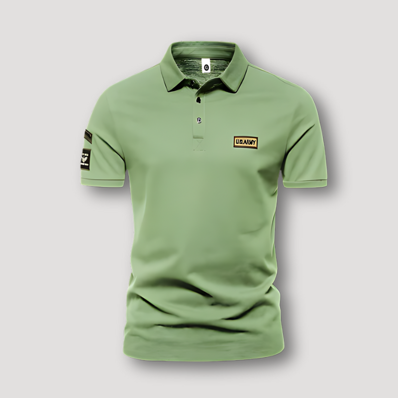 Klassiek US Army Borduurwerk Polo Shirt Heren