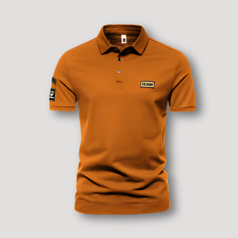 Klassiek US Army Borduurwerk Polo Shirt Heren