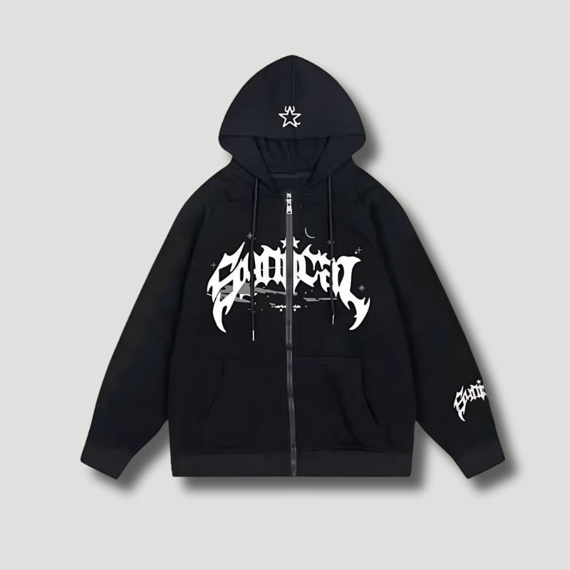 Y2K Hip Hop Hoodie Synical - Streetwear hoodie voor dames en heren