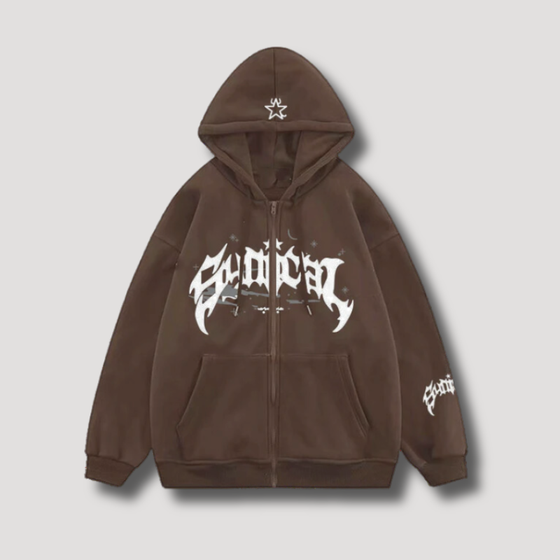 Y2K Hip Hop Hoodie Synical - Streetwear hoodie voor dames en heren