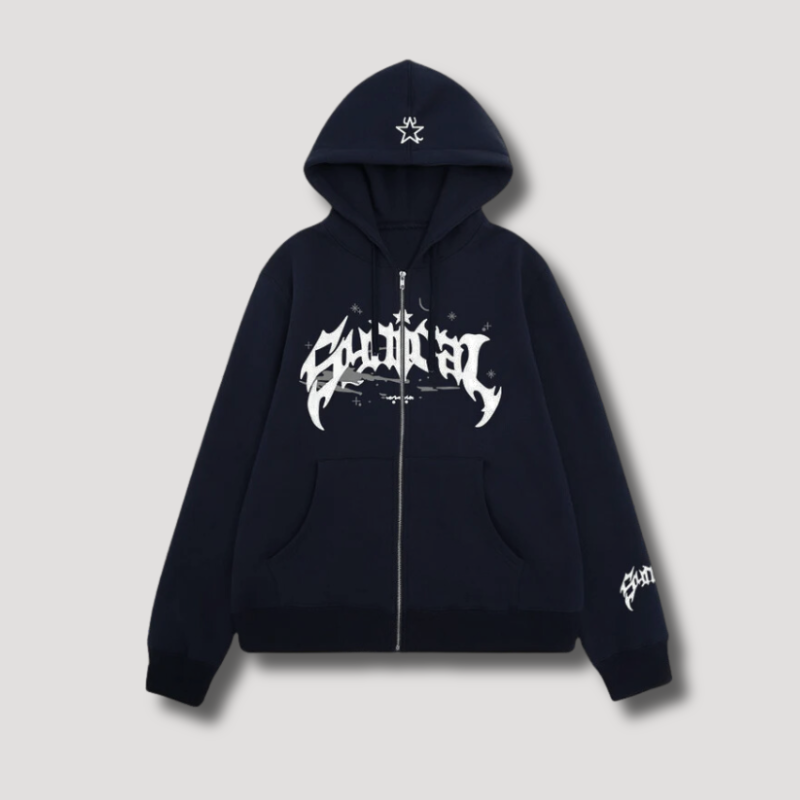 Y2K Hip Hop Hoodie Synical - Streetwear hoodie voor dames en heren