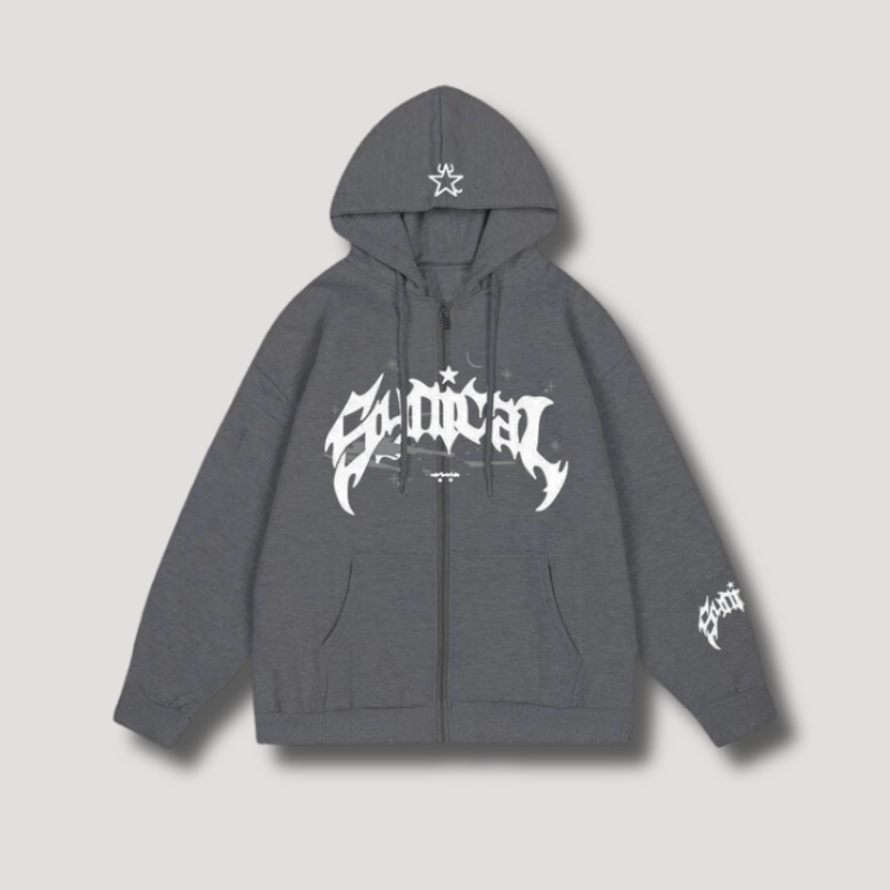 Y2K Hip Hop Hoodie Synical - Streetwear hoodie voor dames en heren