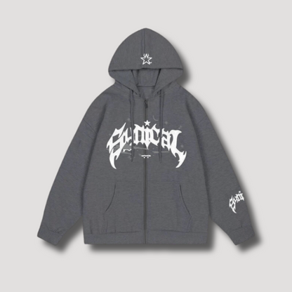 Y2K Hip Hop Hoodie Synical - Streetwear hoodie voor dames en heren