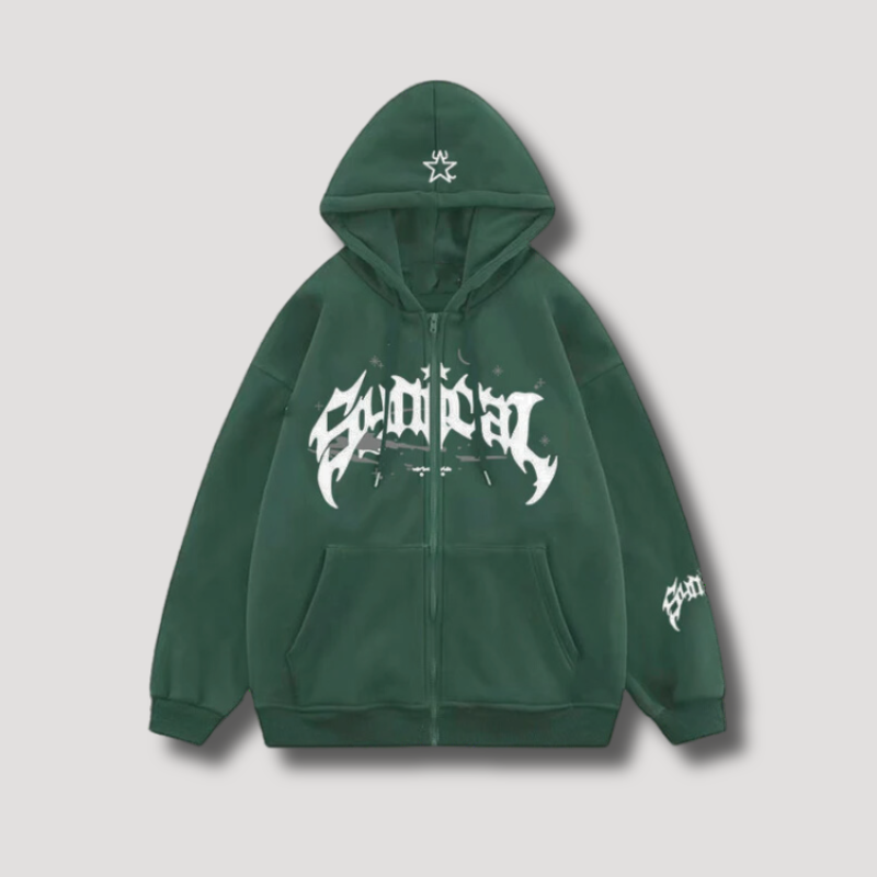 Y2K Hip Hop Hoodie Synical - Streetwear hoodie voor dames en heren