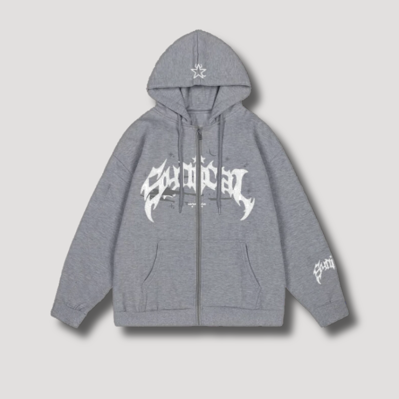 Y2K Hip Hop Hoodie Synical - Streetwear hoodie voor dames en heren