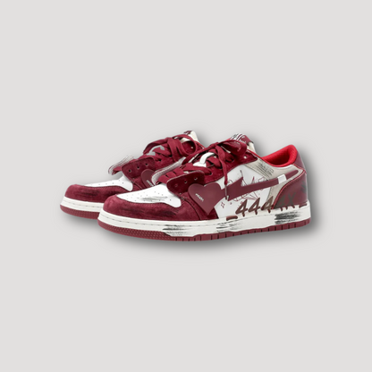 Red Hart 4444X Lace Up Low Top Sneakers