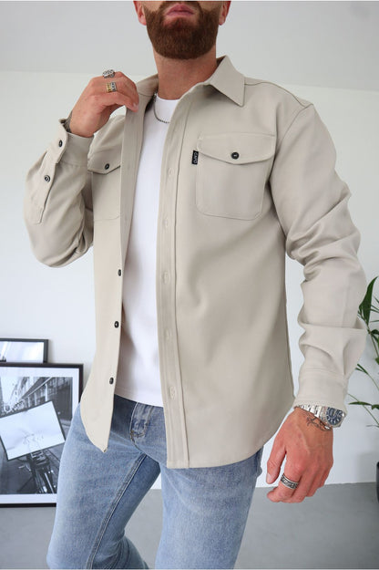 Lente herfst casual overhemdjack