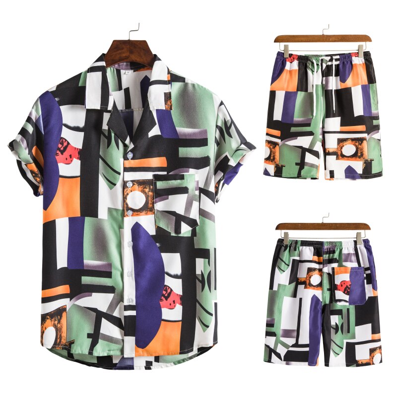 Luciano Romano™ Hawaiian Herencombi | Een vrolijke & zomerse combi voor de zomer - Hawaii-XXXL -  Neomoda