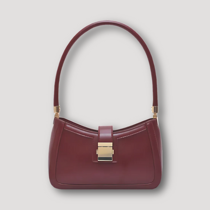 Rechthoekig Foud Hardware Accente Faux Leather Handtas Dames