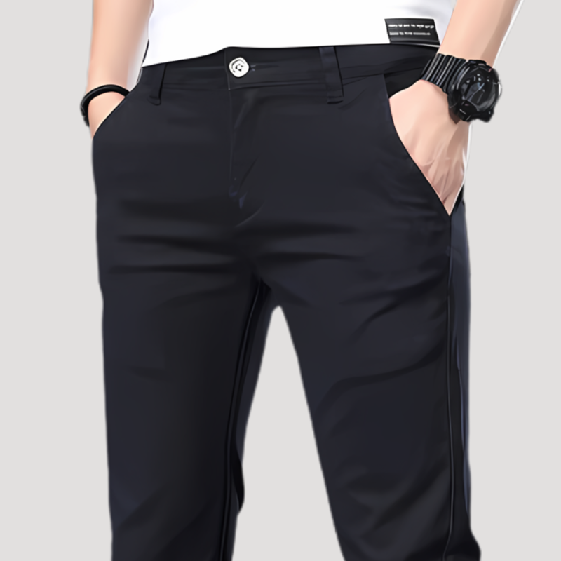 Casual Business Effen Gekleurde Chino Broek