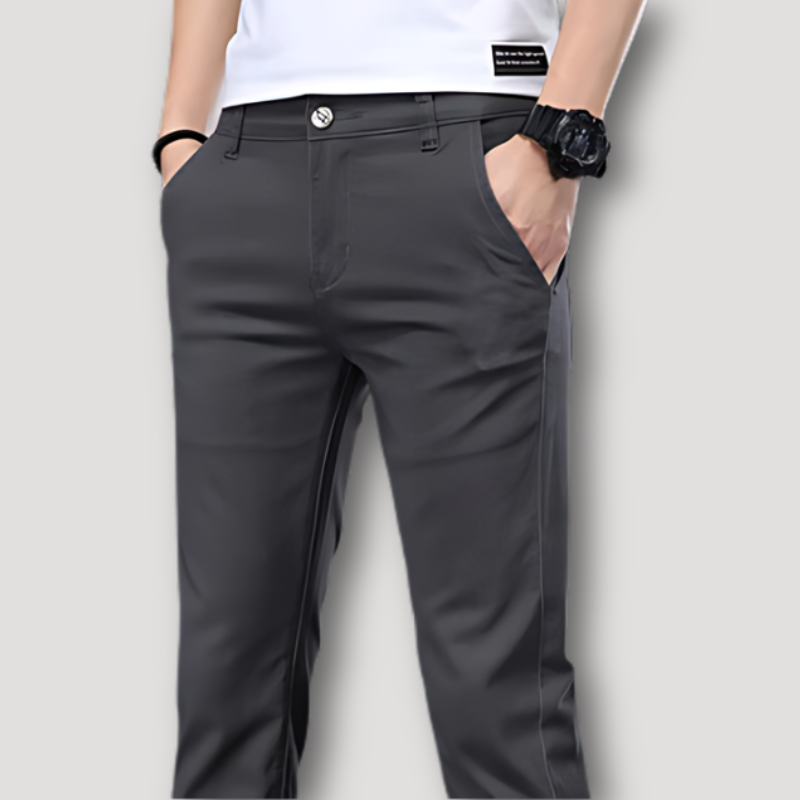 Casual Business Effen Gekleurde Chino Broek