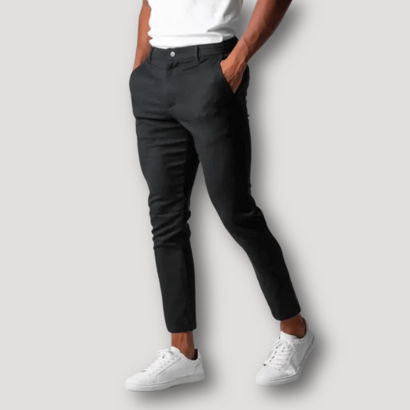 Casual Rekbaar Slim Fit Chino Broek Voor Heren