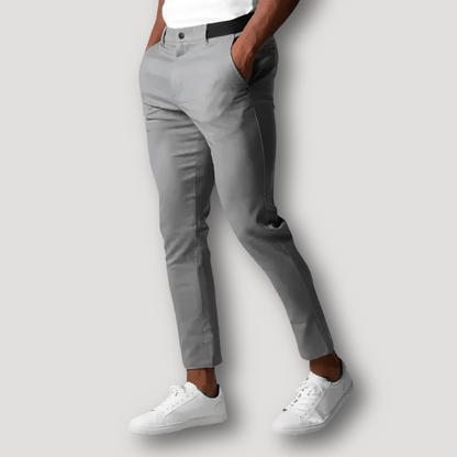 Casual Rekbaar Slim Fit Chino Broek Voor Heren