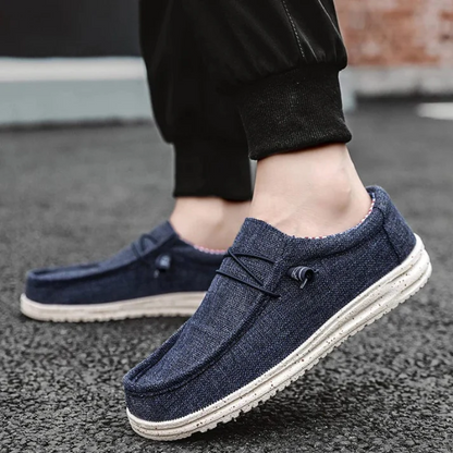 Lichtgewicht Slip On Canvas Penny Loafers