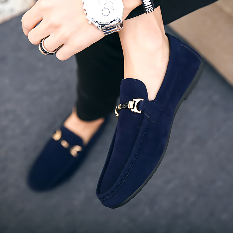 Casual Effen Kleur Slip On Loafers Mannen